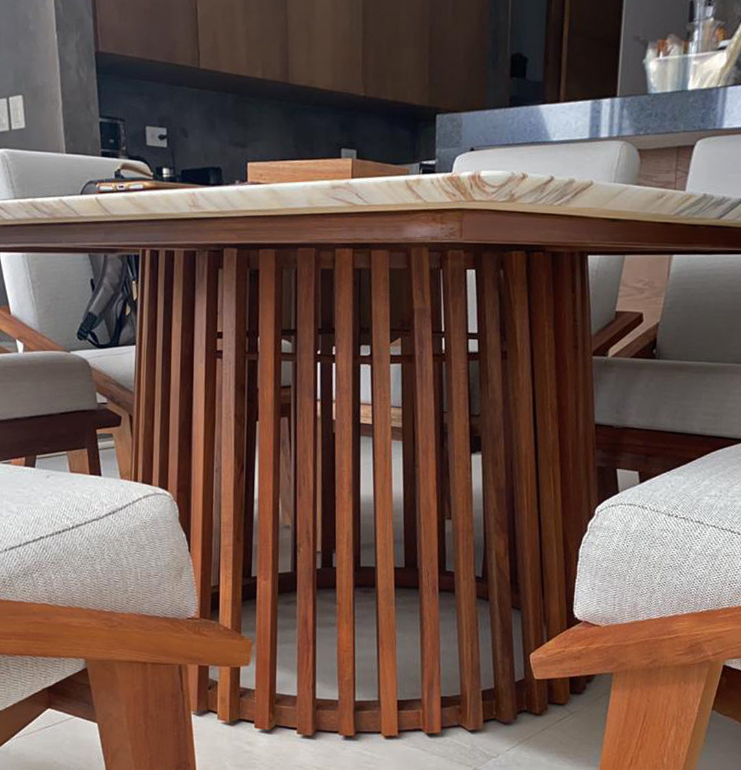 MESA PARA COMEDOR RITMO