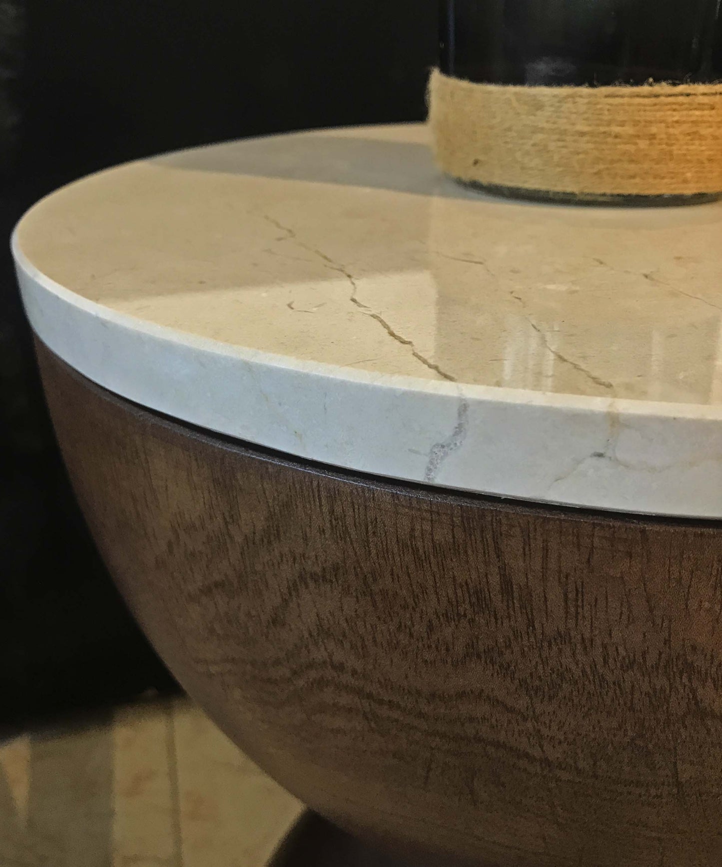 Mesa lateral Reloj