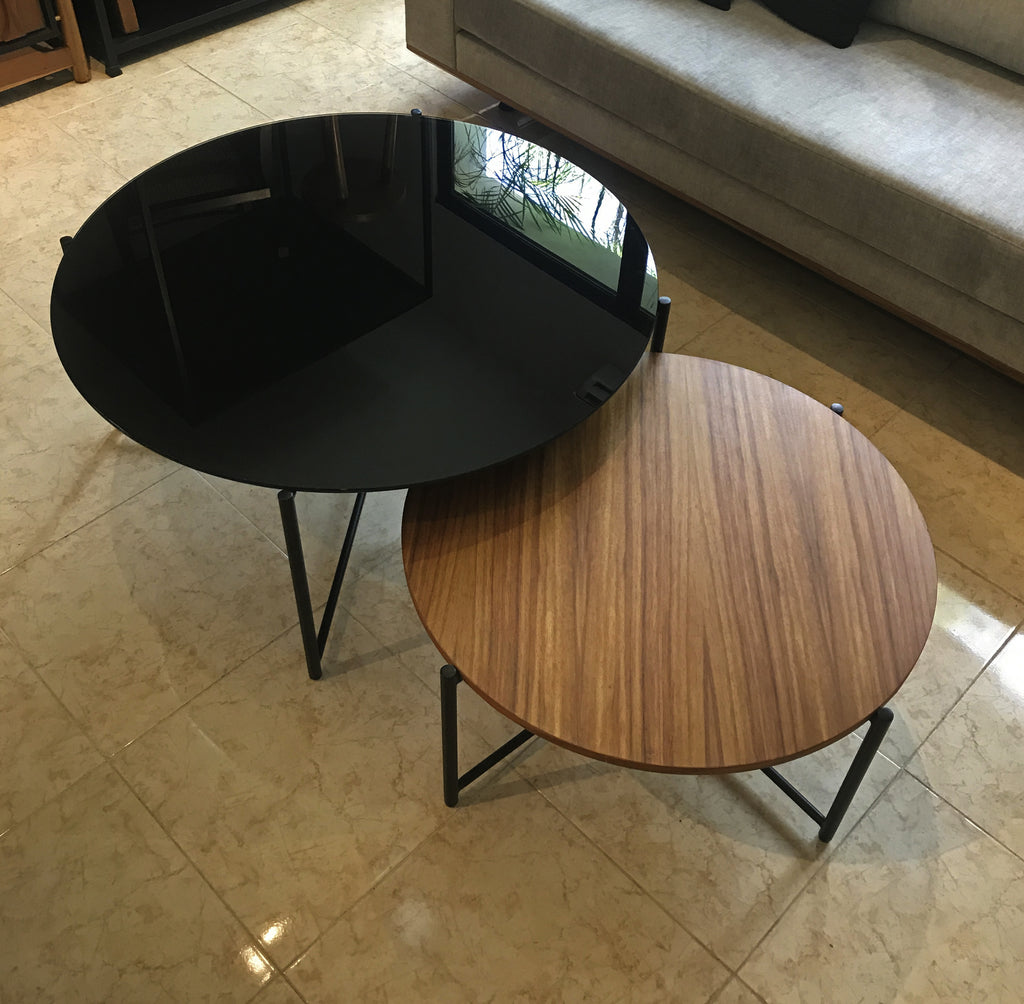 Mesa central Black Wood